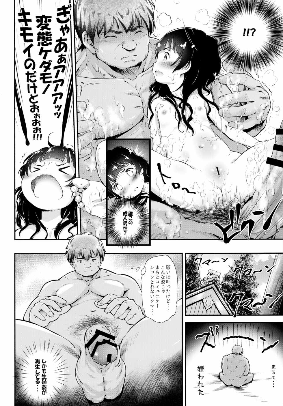[Argyle Check, Wanton Land Kumiai (Komame Maru)] Toro Musume 9 Machi to Loli Kuma (Kuma Miko) - Page 8