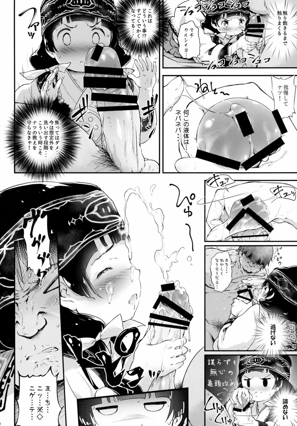 [Argyle Check, Wanton Land Kumiai (Komame Maru)] Toro Musume 9 Machi to Loli Kuma (Kuma Miko) - Page 10