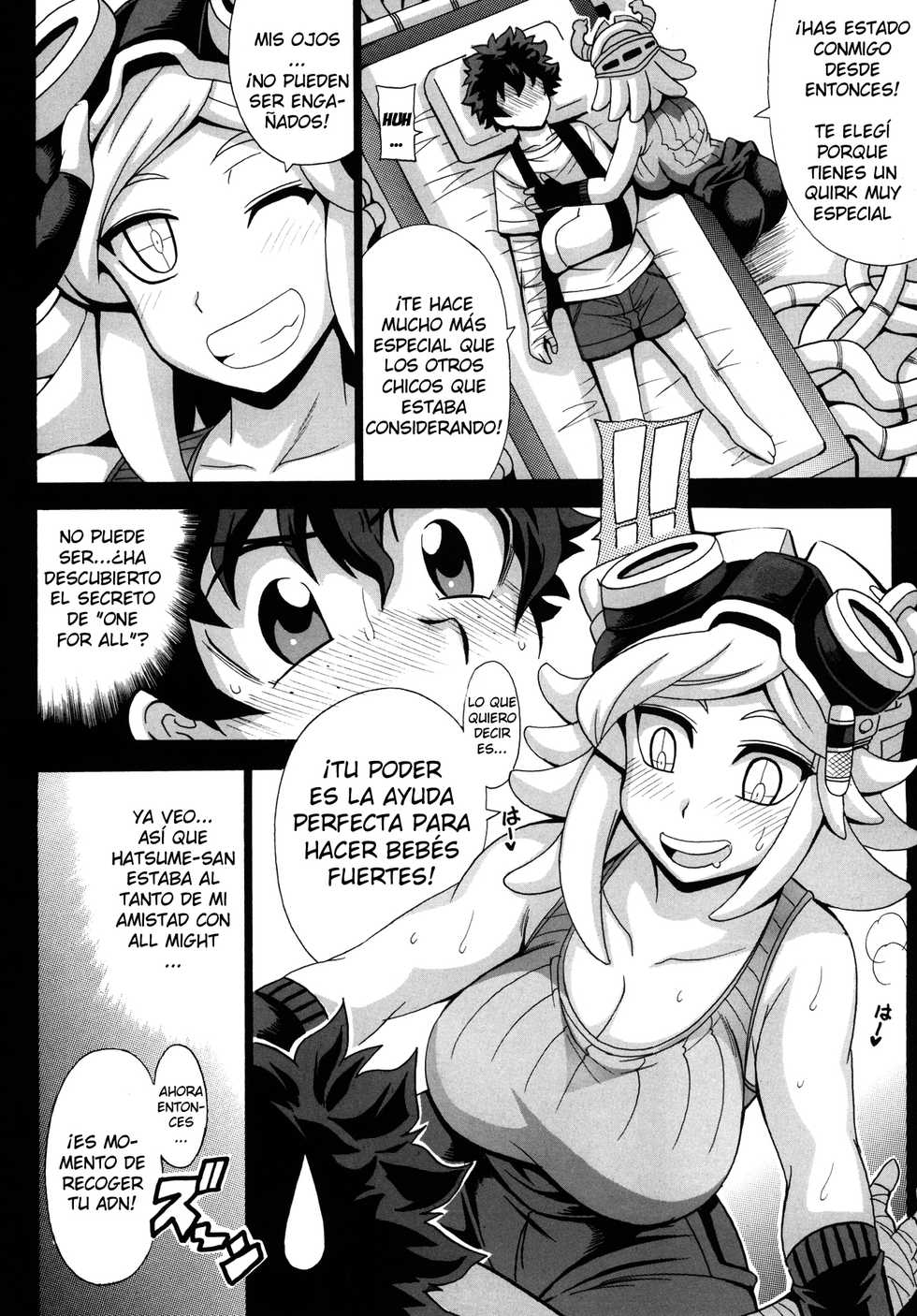 [Leaz Koubou (Oujano Kaze)] Watashi no Dokkawaii Baby (Boku no Hero Academia) [Spanish] [NTINFS] [Digital] - Page 4