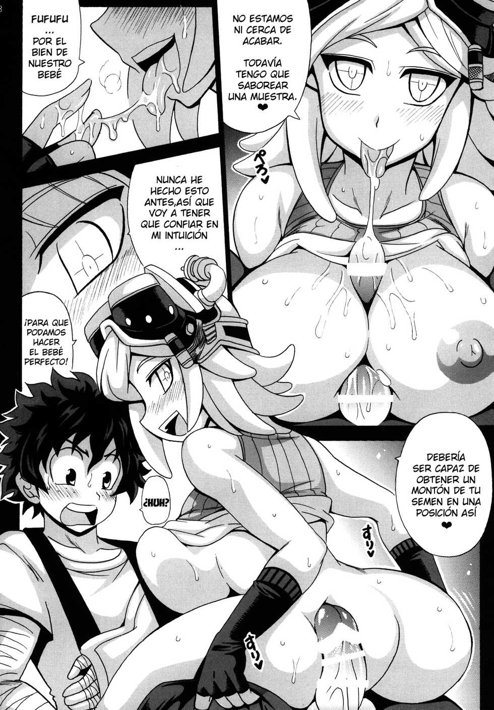 [Leaz Koubou (Oujano Kaze)] Watashi no Dokkawaii Baby (Boku no Hero Academia) [Spanish] [NTINFS] [Digital] - Page 10