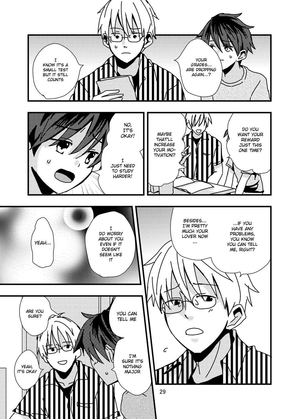 (SUPERKansai19) [Kume (Minakami)] Kimi to Himitsu no Jugyou [English] {Shotachan} - Page 29