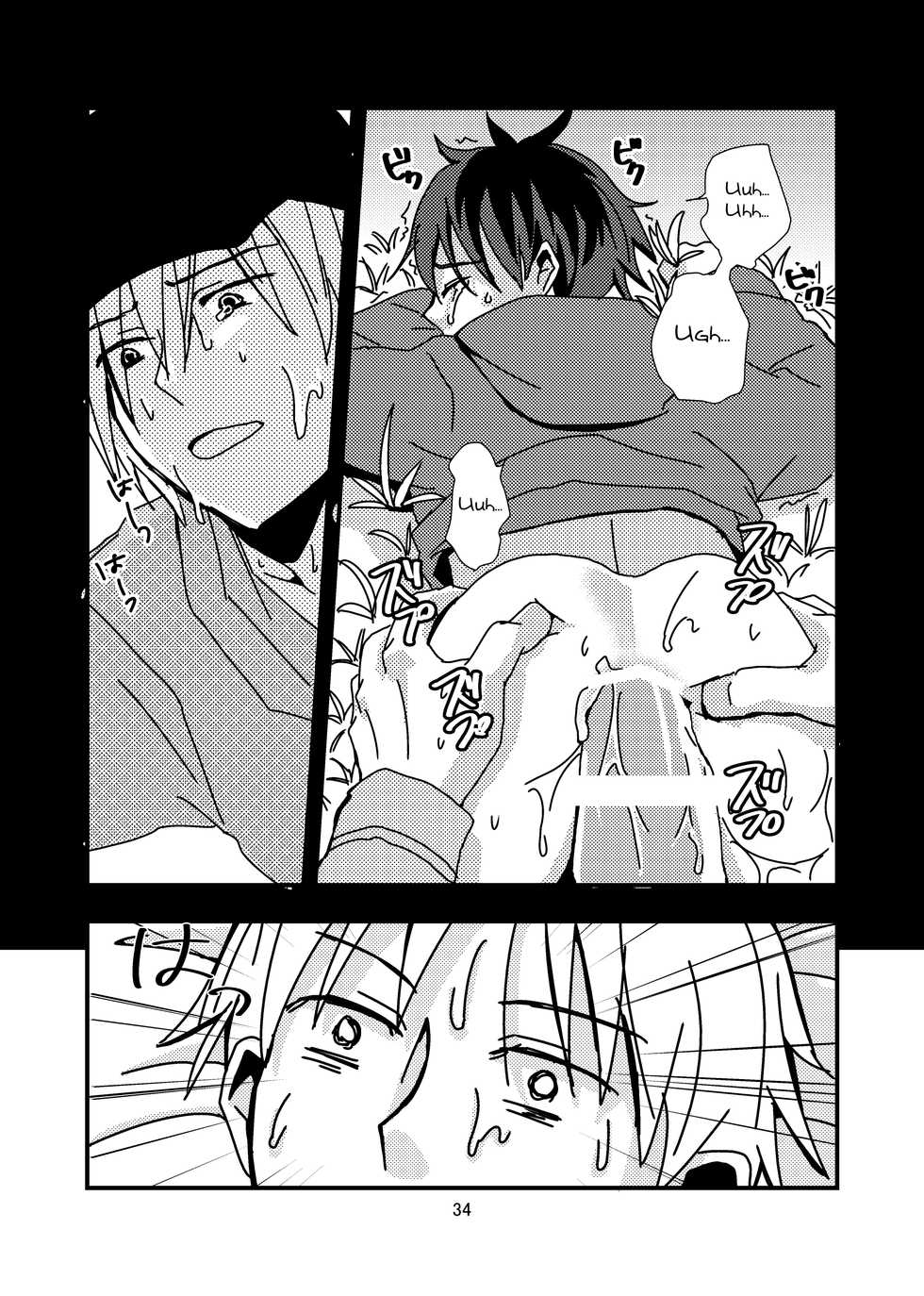 (SUPERKansai19) [Kume (Minakami)] Kimi to Himitsu no Jugyou [English] {Shotachan} - Page 34