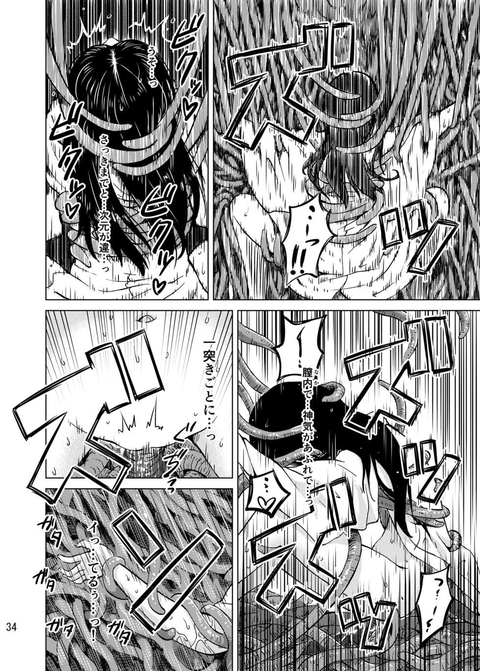 (C90) [Kamemushi (Kaminaru Fuyu)] Shokushu Jinja - Page 31