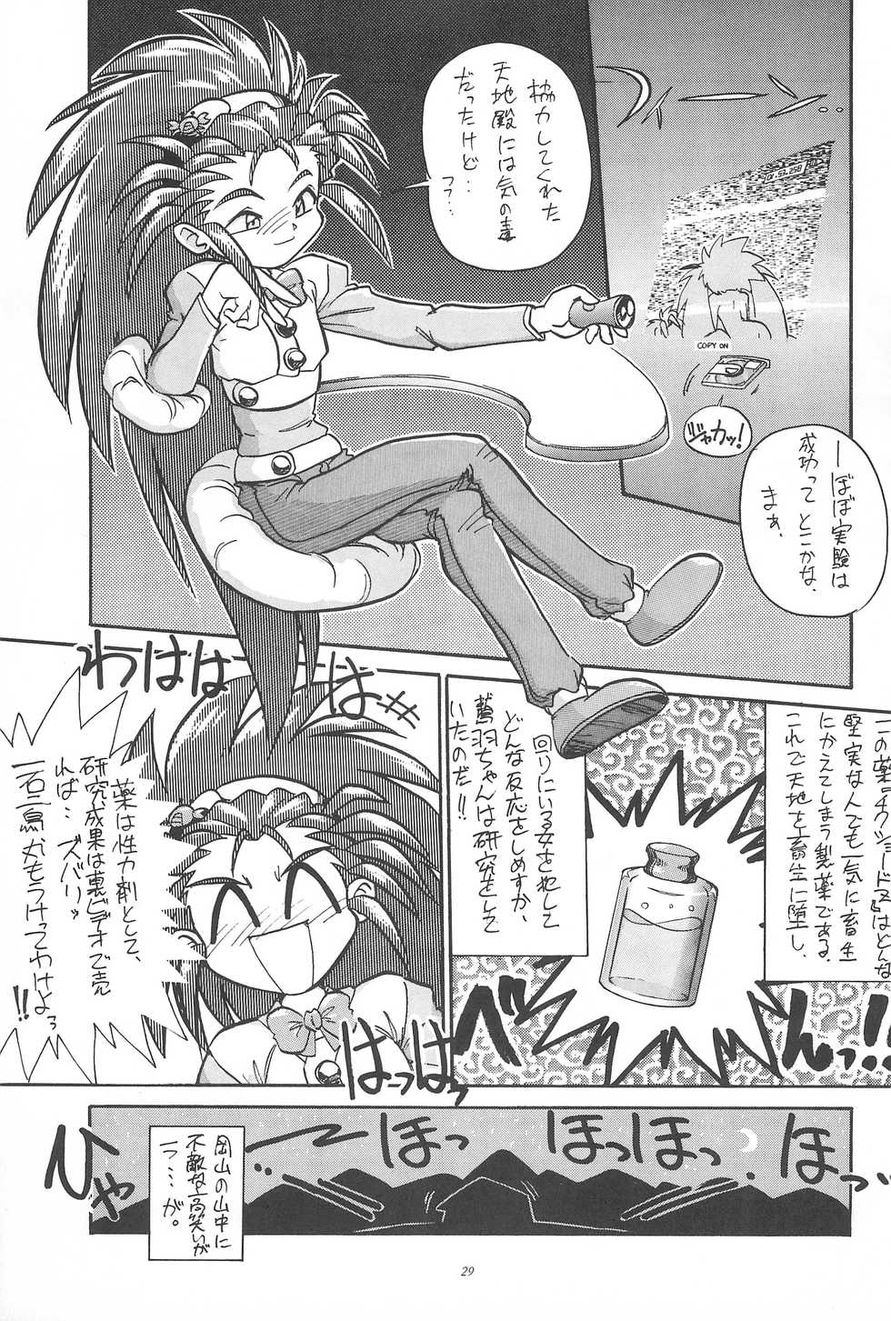 (Comic Castle 5) [Anago Pie (Kondou Tatsuya, Sakatsu Kurumi)] Okayama Meibutsu Tenchi Muyo (Tenchi Muyo!) - Page 31