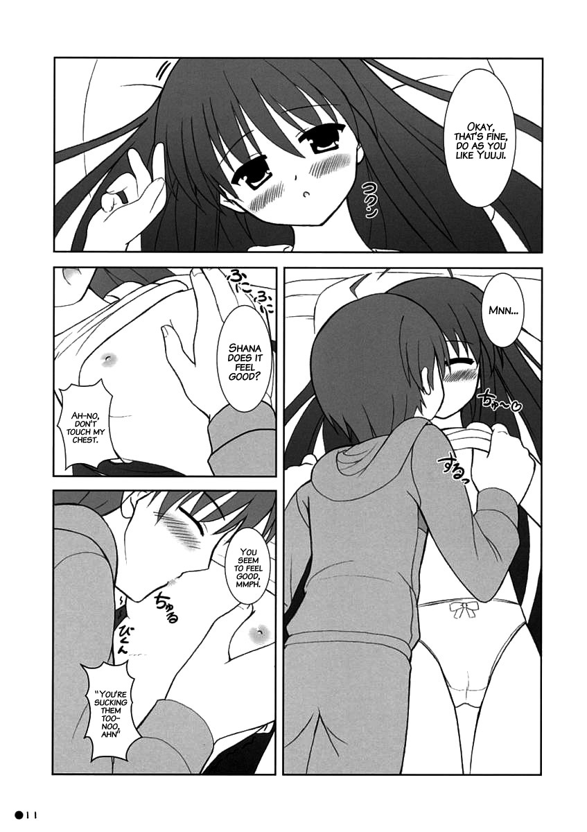 (SC32) [Turning Point (Uehiro)] Shana no Asa no Tanren | The morning training of Shana (Shakugan no Shana) [English] [sensualaoi] - Page 10