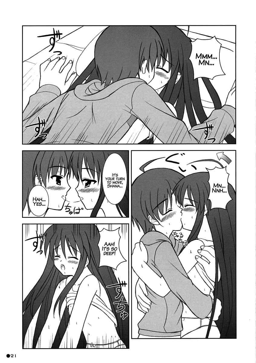 (SC32) [Turning Point (Uehiro)] Shana no Asa no Tanren | The morning training of Shana (Shakugan no Shana) [English] [sensualaoi] - Page 20