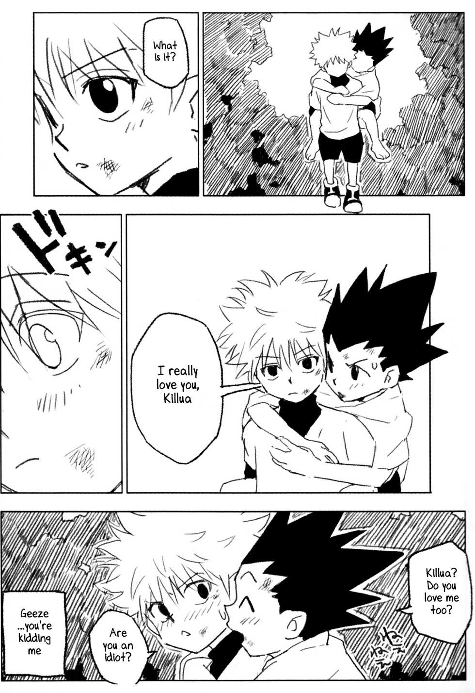 (Shota Scratch 22) [Nimoya (Nimoyu)] Yubikiru Aida ni Seigon o (Hunter x Hunter) [English] {Shotachan} - Page 14