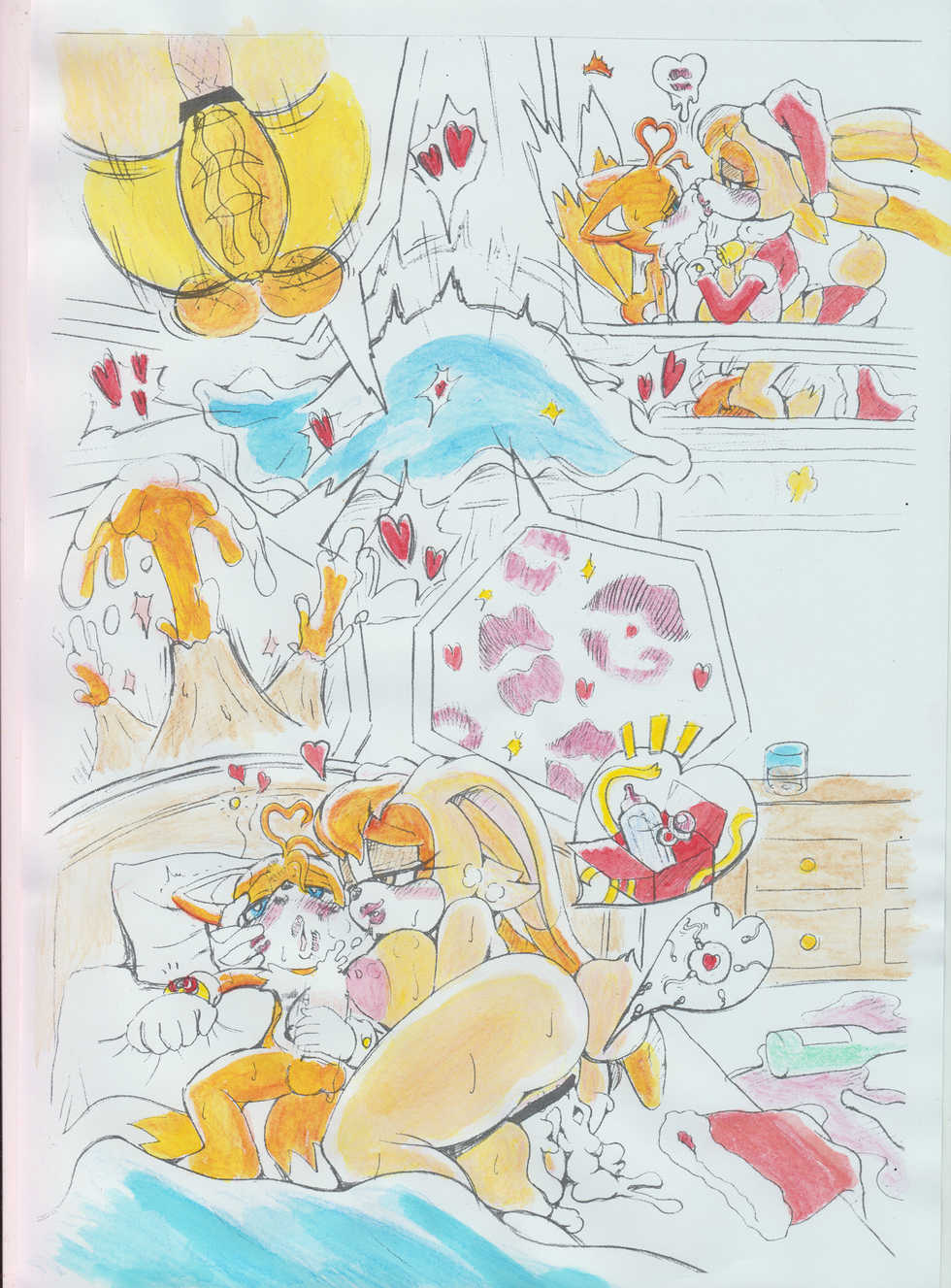 (Kemoket 5) [Furry☆Fandom (Michiyoshi)] Kemono no Kanzume 4 (Sonic the Hedgehog) [Colorized] - Page 23