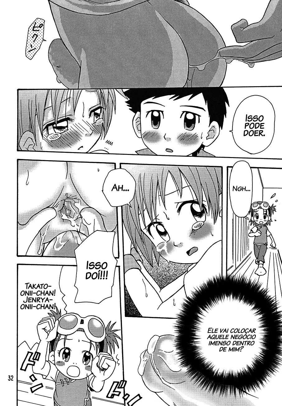 (C62) [Shamontei (Shamon)] Nama Takato (Digimon Tamers) [Portuguese-BR] [Decensored] - Page 32