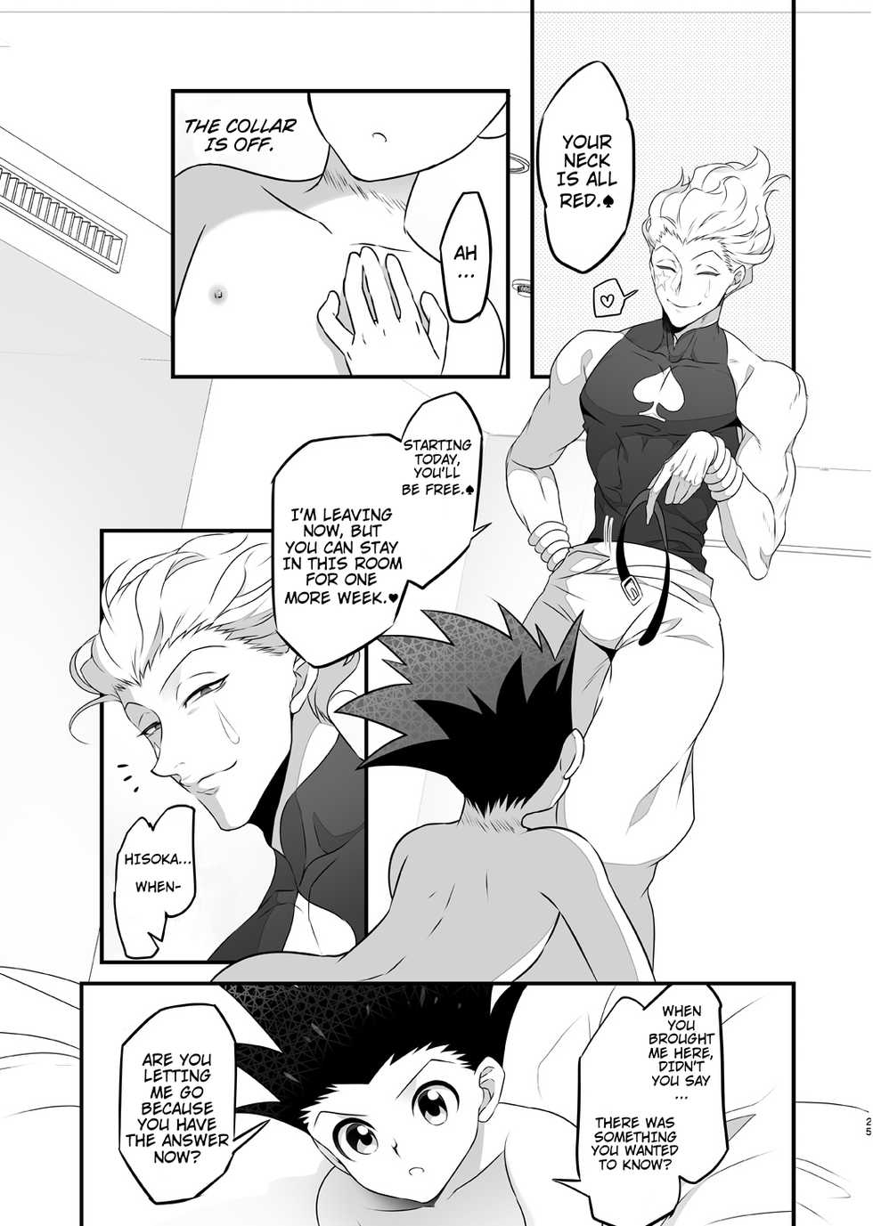 (SUPER25) [Shibainu Lab (Hori Makoto)] oblivious (Hunter x Hunter) [English] [HXH-Doujinshilivejournal] - Page 24