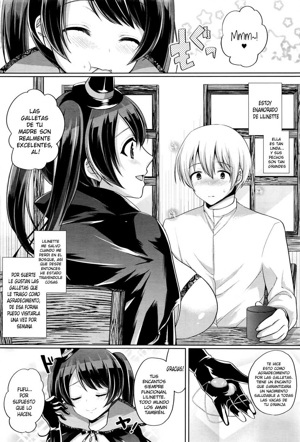 [Miyamoto Liz] Pure Majo Study XXX (COMIC Unreal 2016-04 Vol. 60) [Spanish] [kalock] - Page 2