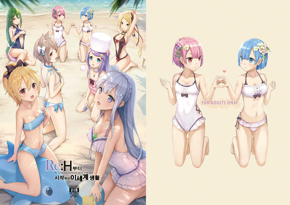 [Buwu 26℃ (Sayika)] H Kara Hajimeru Isekai Seikatsu | H부터 시작하는 이세계 생활 (Re:Zero kara Hajimeru Isekai Seikatsu) [Korean] [팀☆데레마스] [Digital] - Page 2