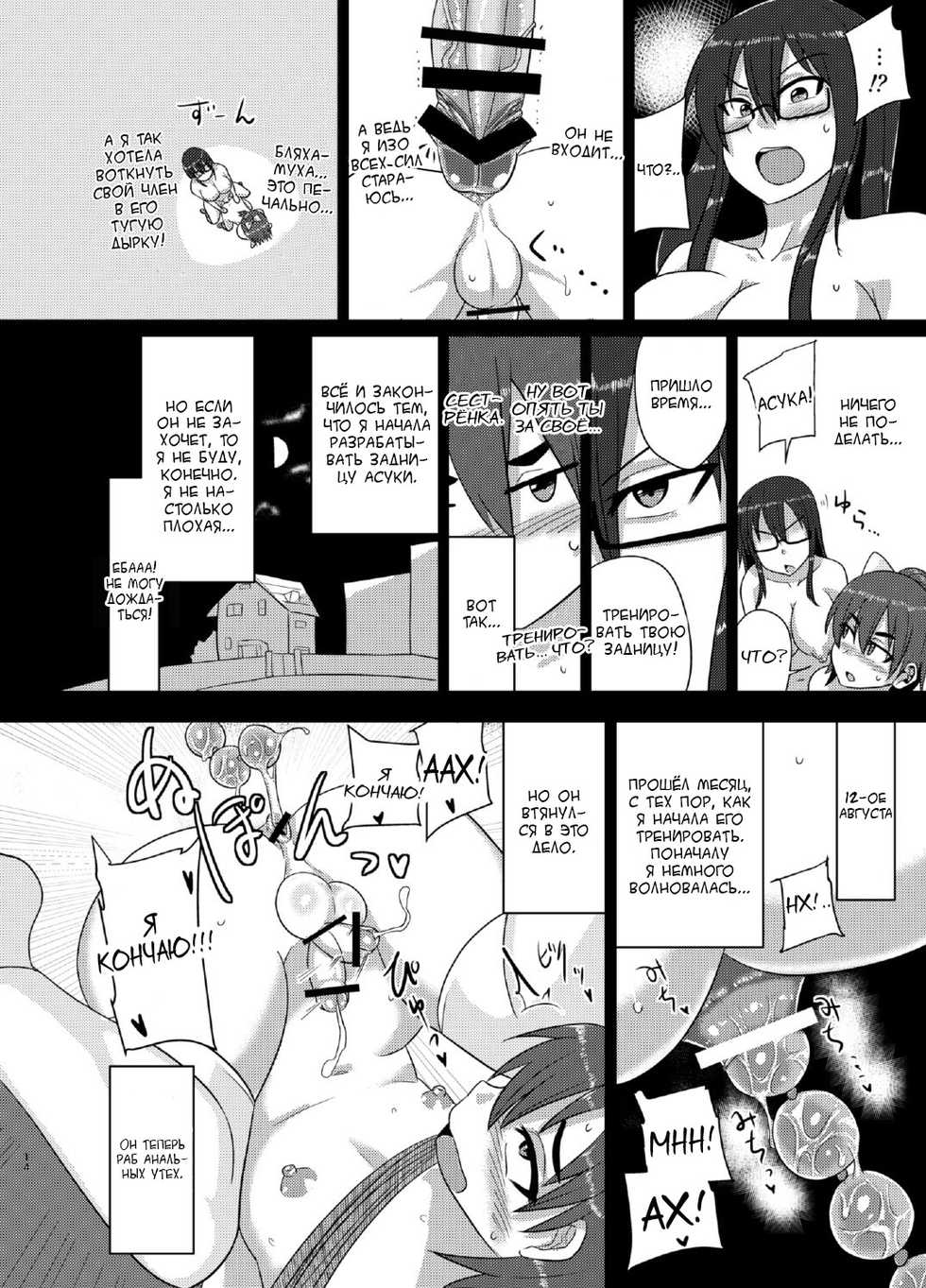 (Futaket 12) [Rock Steady (Suzurame)] M's diary [Russian] [Vladislavis] - Page 13