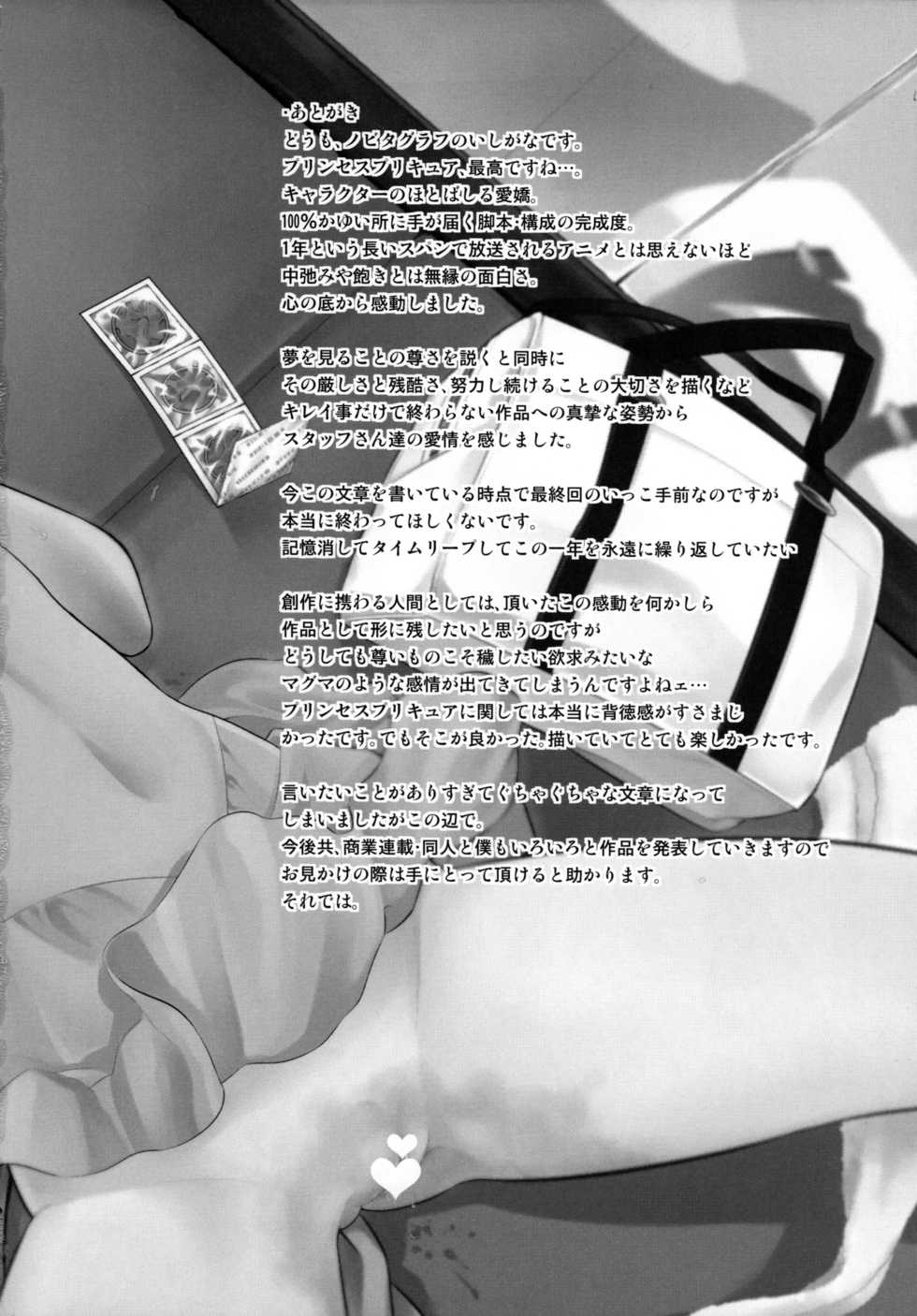 (C89) [Nobita Graph (Ishigana)] Haru-ya no Musume-san (Go! Princess PreCure) [Korean] - Page 32