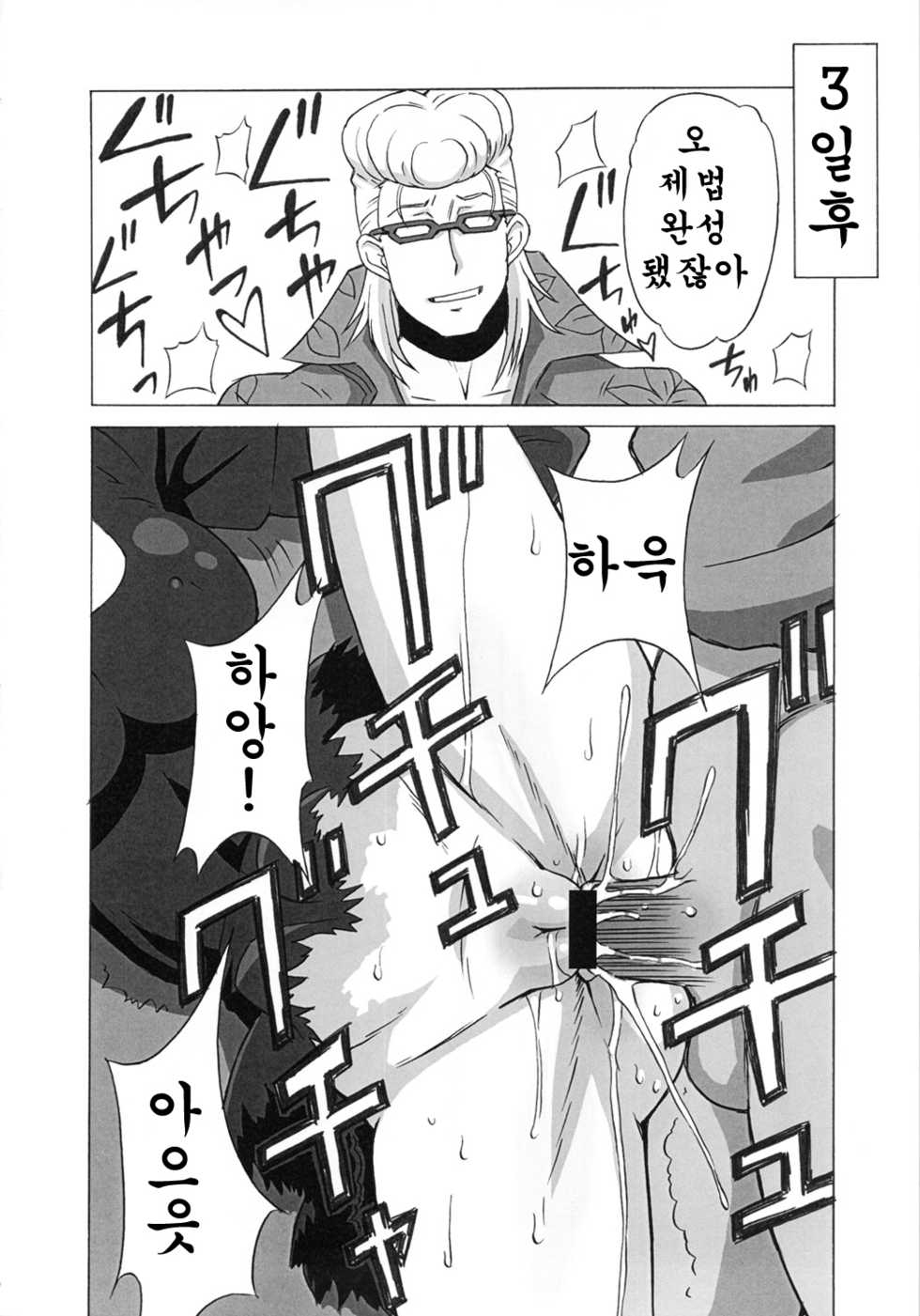 (C81) [BooBooKid (PIP)] Hilda-san ni Hidoi Koto o Shite Mita. (Beelzebub) [Korean] - Page 9