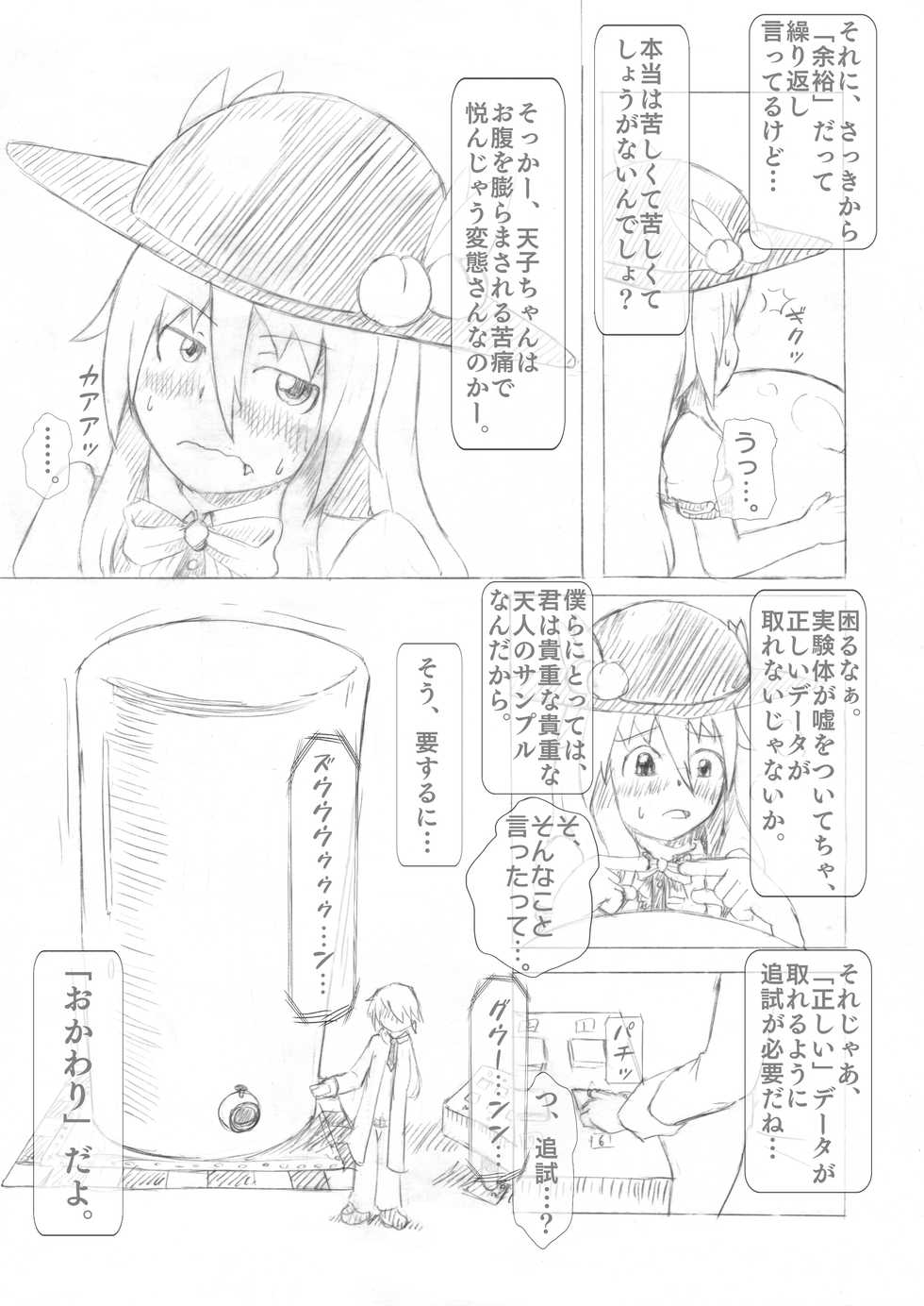 [binf] Tenshi-chan Boufuku Taikyuu Jikken ~Haretsu Hen~ (Touhou Project) [Digital] - Page 13