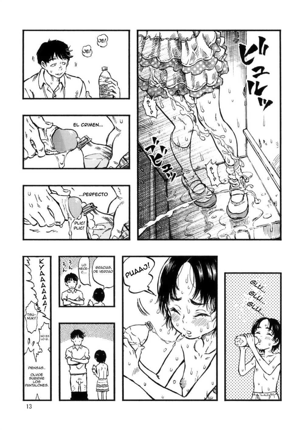 (C86) [Minori Kenkyuujo (Minori Kenshirou)] Roshutsu Joshi | La Chica Exhibitionista [Spanish] - Page 12