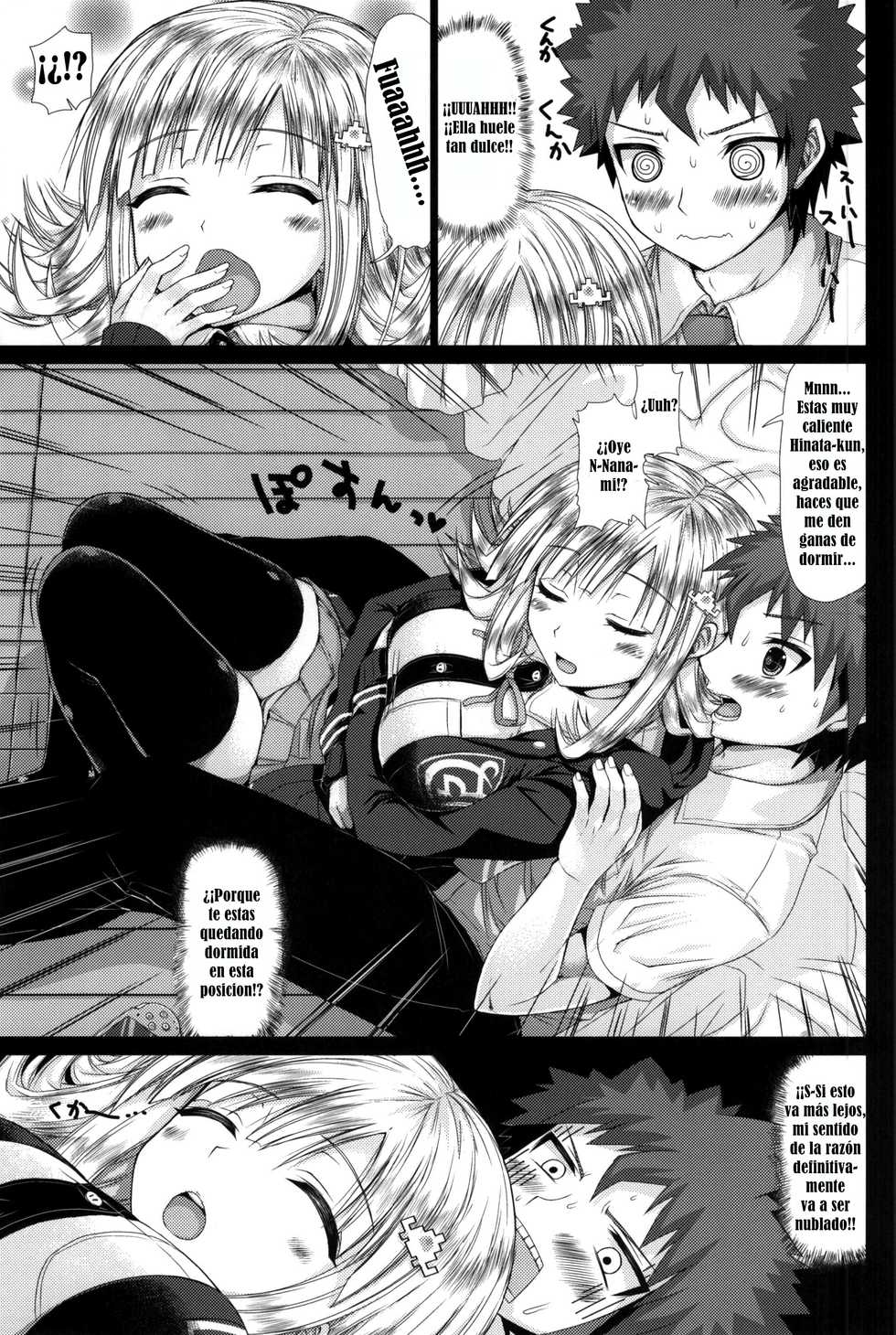 (COMIC1☆7) [Samidaregiri (Crowly)] Painted Time (Danganronpa 2) [Spanish] - Page 4