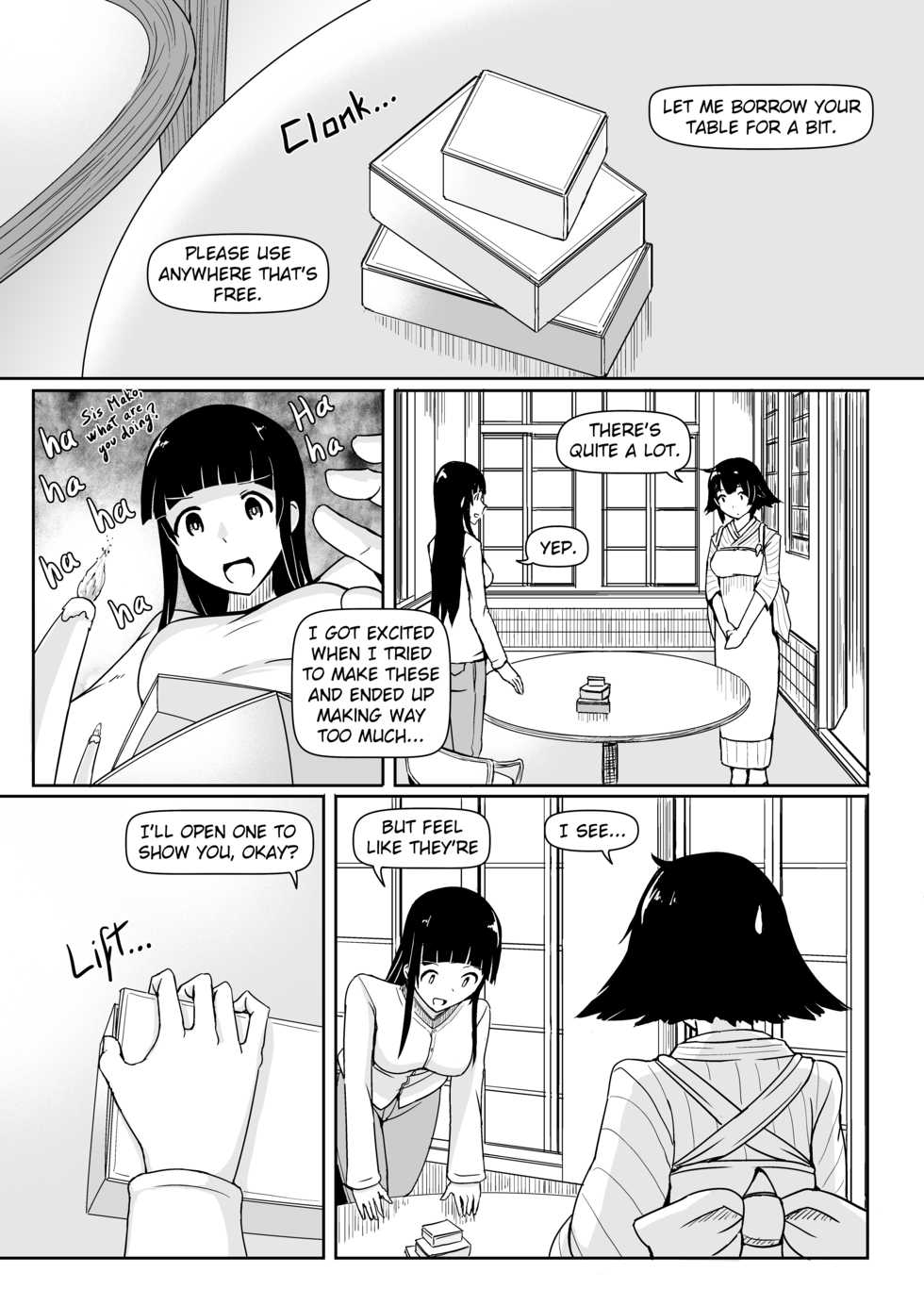 [Ochikonium (Terada Ochiko)] Eating Ghost (Flying Witch) [Japanese, English] [Digital] - Page 4