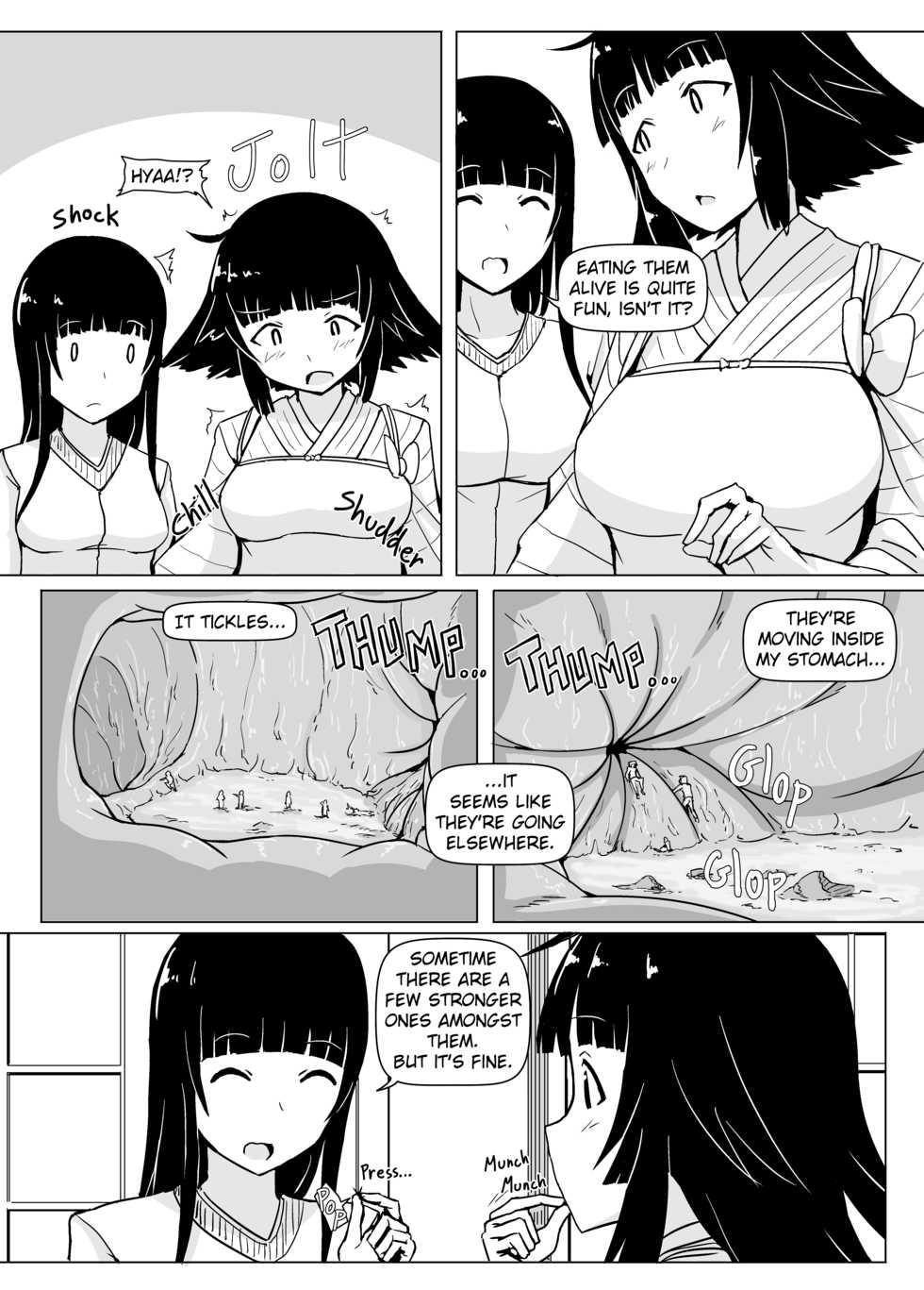 [Ochikonium (Terada Ochiko)] Eating Ghost (Flying Witch) [Japanese, English] [Digital] - Page 10