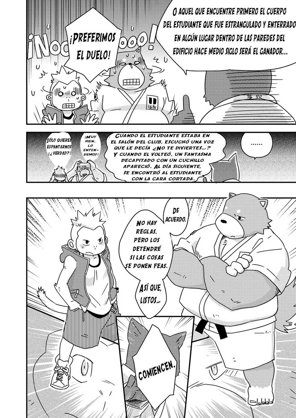 (C79) [FCLG (Various)] Buff to the Future | En forma para el futuro [Spanish] [Tori-traducciones] - Page 11