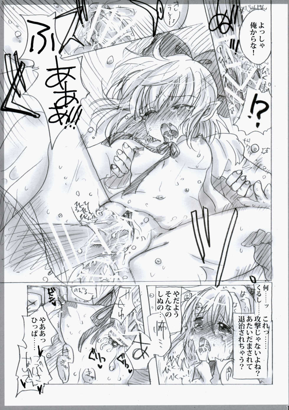 (C75) [Burning Soul (Sakayaki)] Touhou Shunga Hon - Hyousei Sounan (Touhou Project) - Page 19
