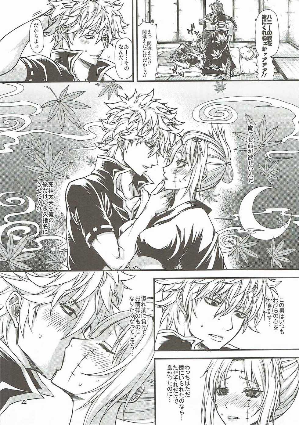 (C90) [Samidaregiri (Crowly)] Aizenkou Darkness (Gintama) - Page 21