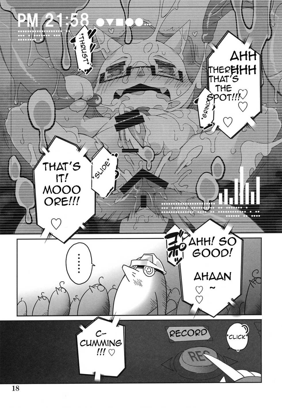 (Fur-st 9) [Hanayori Kemono (Kensan)] Eigyou Buchou no Himitsu (Amagi Brilliant Park) [English] - Page 17