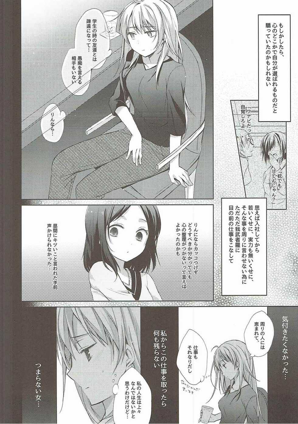 (COMIC1☆10) [Hirahira (Hirari)] Shachiku-chan to Pantsu Senpai (NEW GAME!) - Page 5