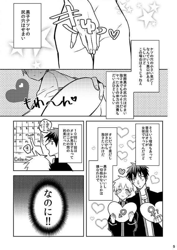 [Keisotsu na Ana (Wako)] Hirogetara Dame (Kuroko no Basuke) [Digital] - Page 3
