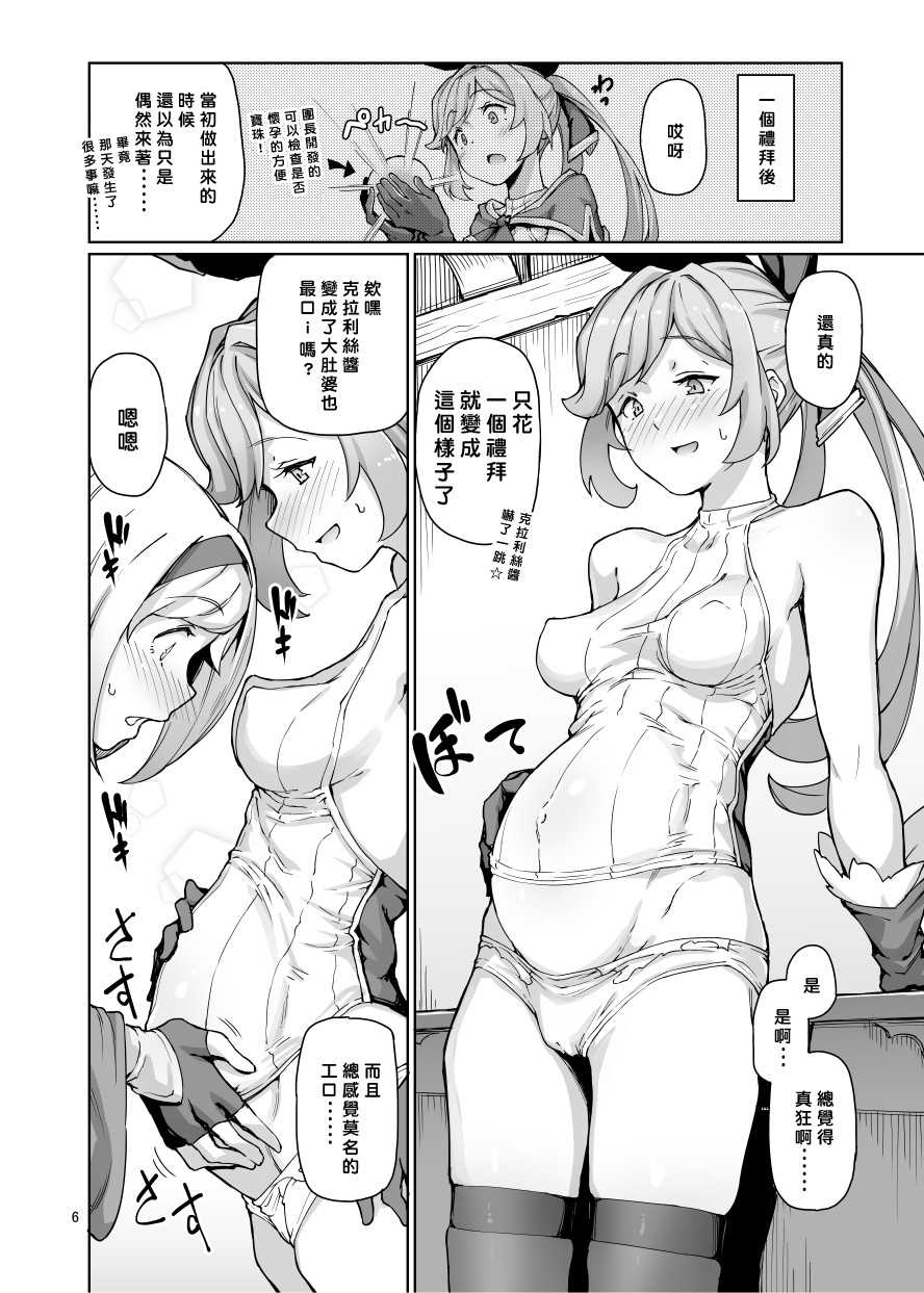 [Goshiki Saiku (Ayashi Yachiyo)] Sexual Deviant Mode -Alchemic abortion- (Granblue Fantasy) [Chinese] [老猿漢化] [Digital] - Page 7