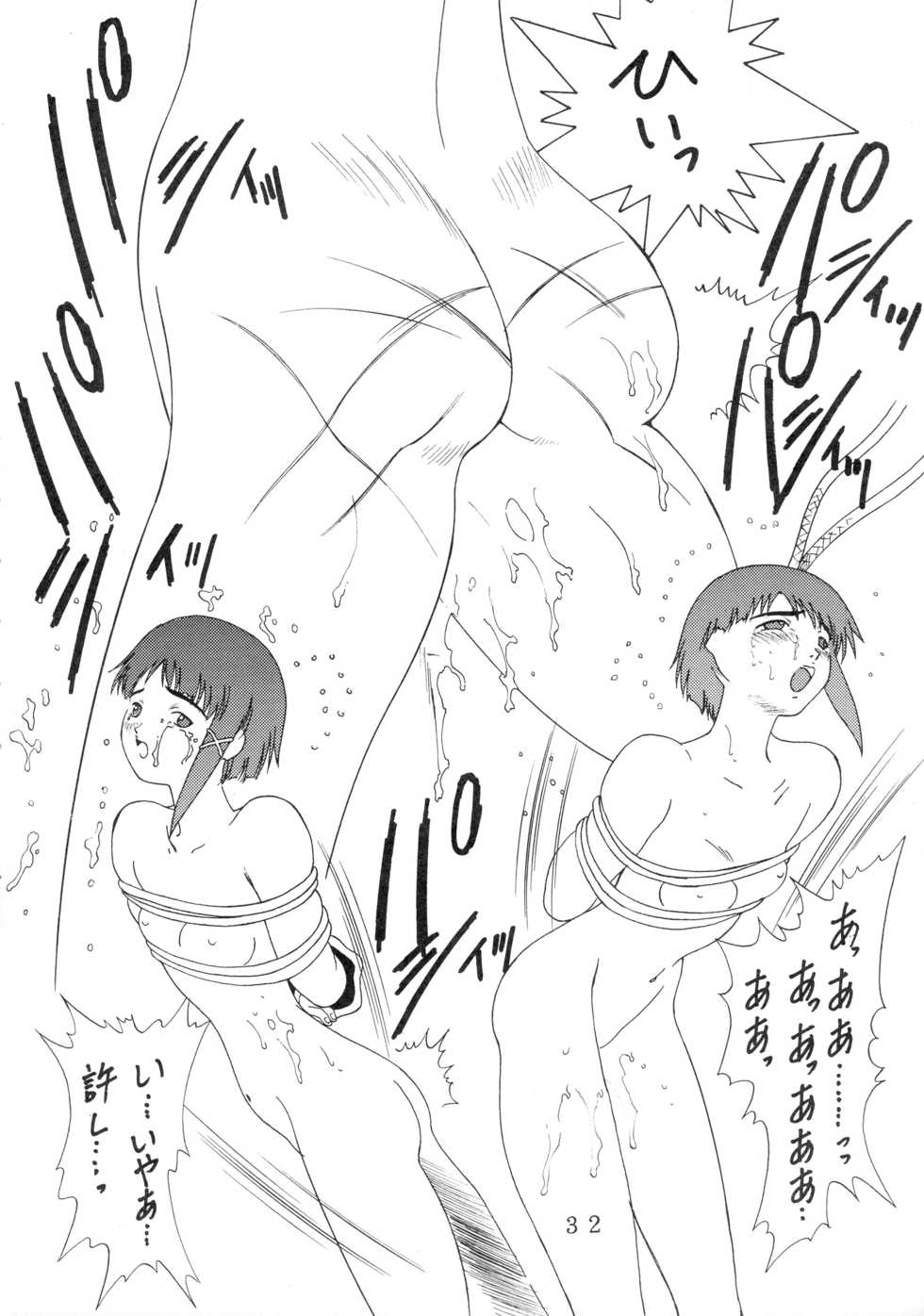 (C55) [Comic Kingdom (Oyama Kumotsuru)] [Lain] Kan'nou Monogatari (Serial Experiments Lain) - Page 32