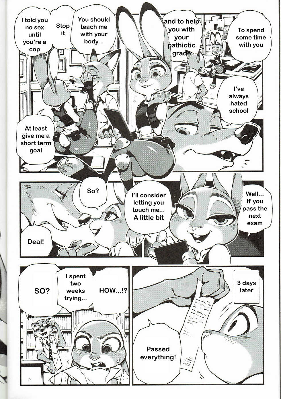 (FF28) [Bear Hand (Ireading)] What Does The Fox Say? (Zootopia) [English] - Page 5