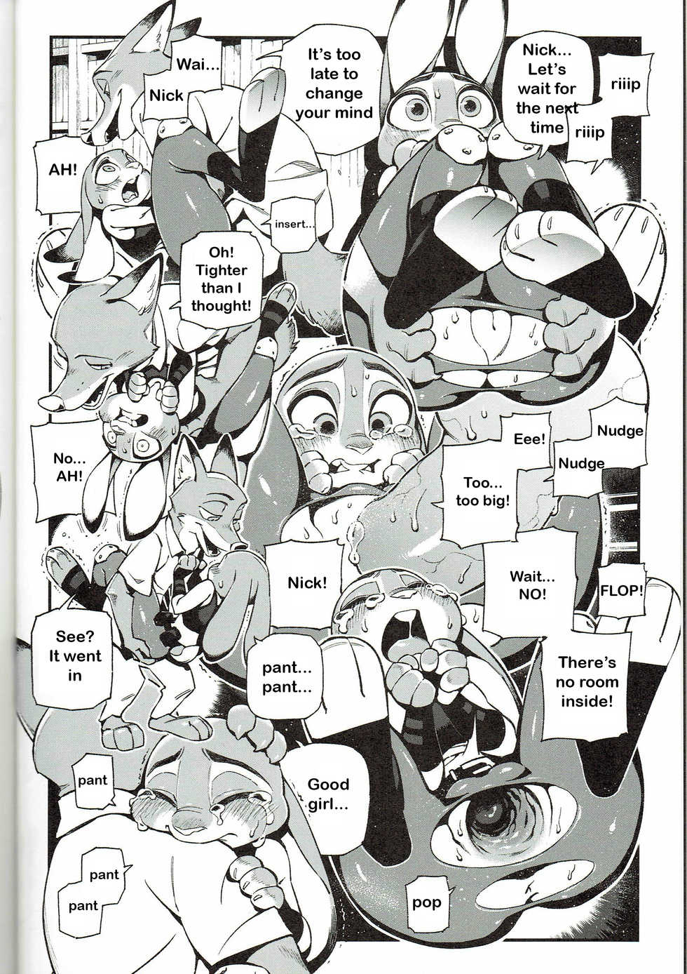(FF28) [Bear Hand (Ireading)] What Does The Fox Say? (Zootopia) [English] - Page 7