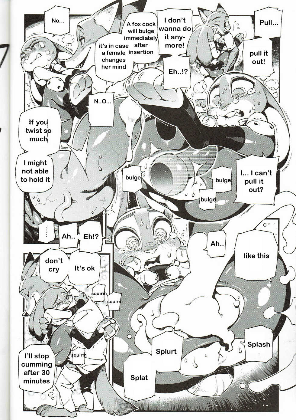 (FF28) [Bear Hand (Ireading)] What Does The Fox Say? (Zootopia) [English] - Page 9