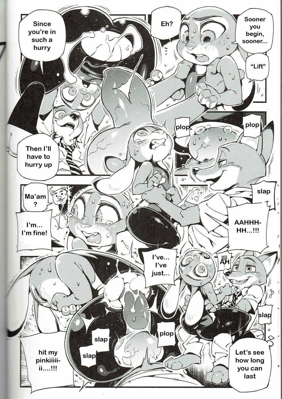 (FF28) [Bear Hand (Ireading)] What Does The Fox Say? (Zootopia) [English] - Page 11