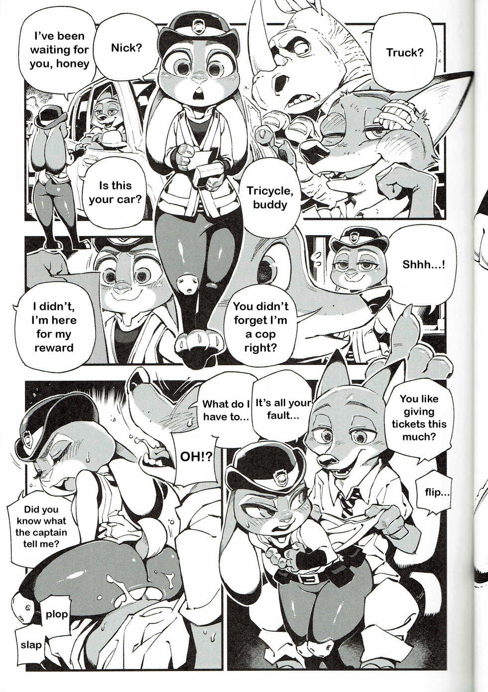 (FF28) [Bear Hand (Ireading)] What Does The Fox Say? (Zootopia) [English] - Page 12