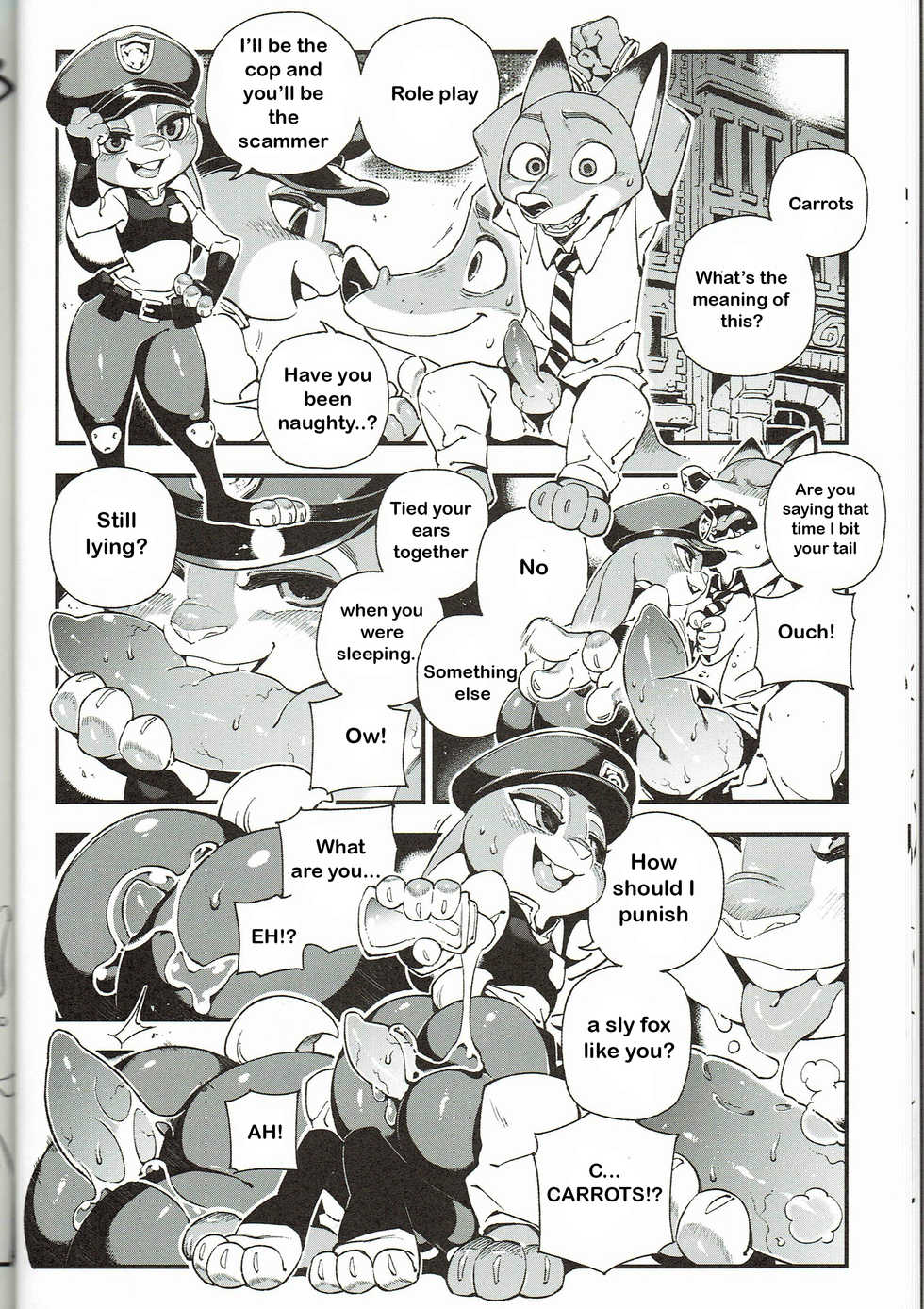 (FF28) [Bear Hand (Ireading)] What Does The Fox Say? (Zootopia) [English] - Page 17