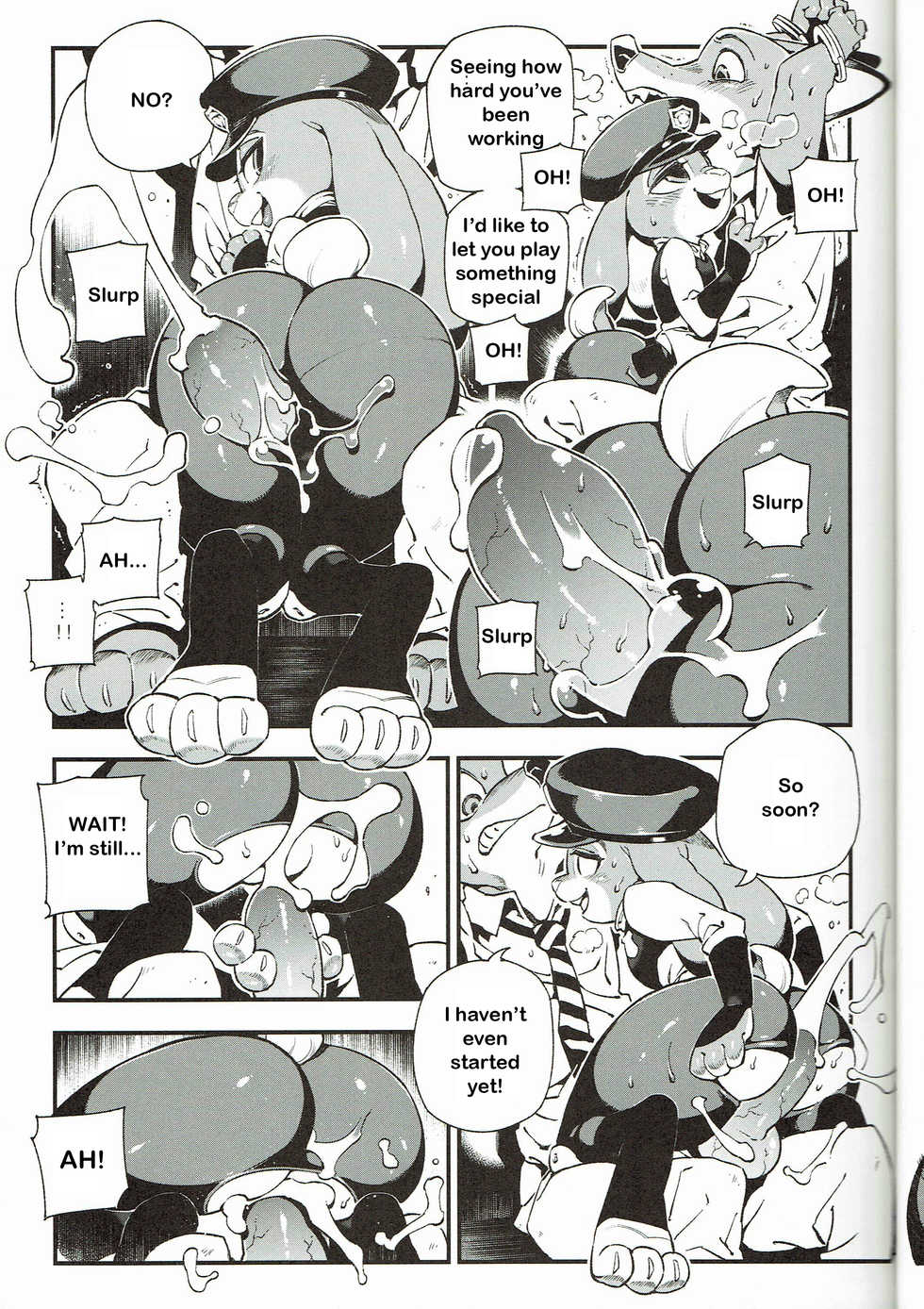 (FF28) [Bear Hand (Ireading)] What Does The Fox Say? (Zootopia) [English] - Page 18