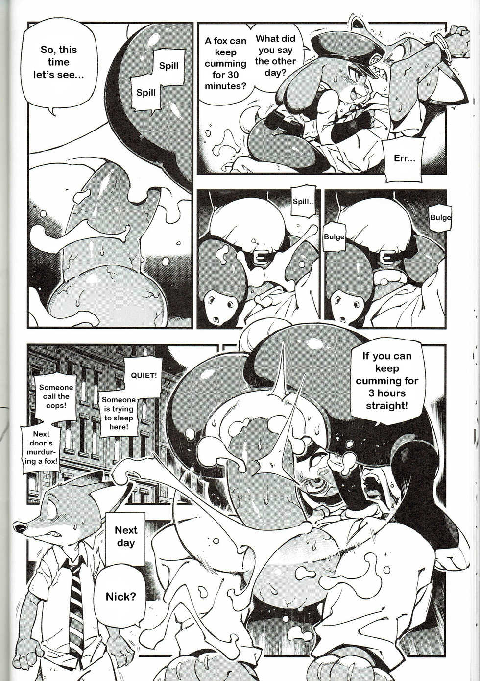 (FF28) [Bear Hand (Ireading)] What Does The Fox Say? (Zootopia) [English] - Page 19