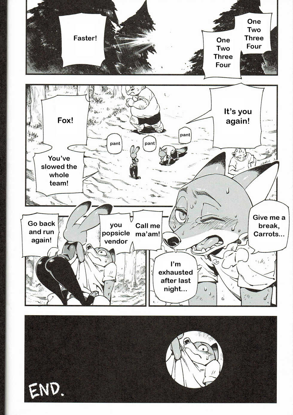 (FF28) [Bear Hand (Ireading)] What Does The Fox Say? (Zootopia) [English] - Page 23
