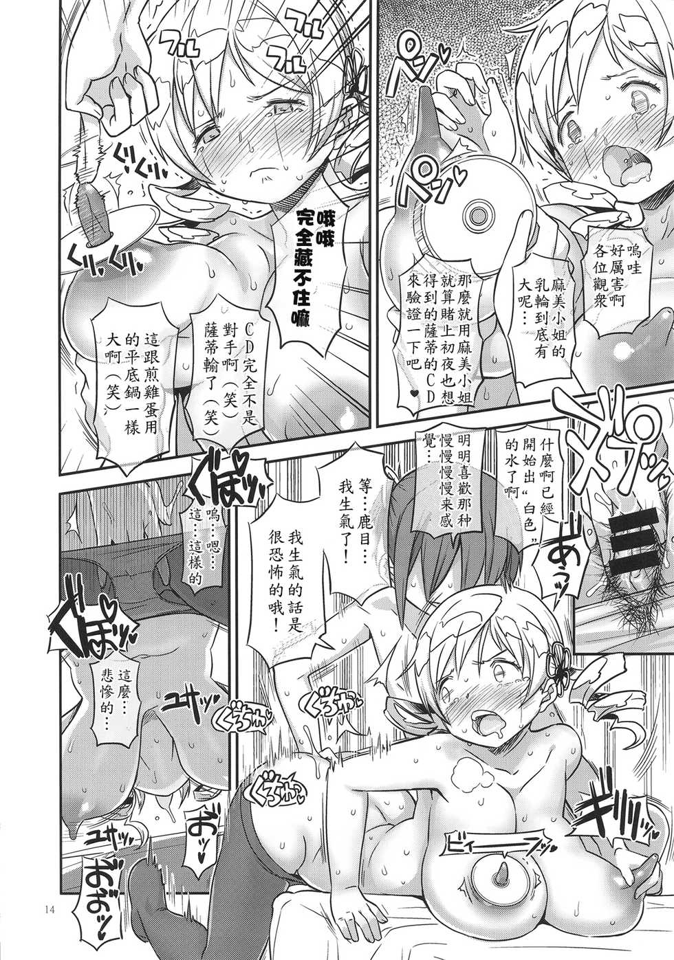 (C90) [Gadget Koubou (A-10)] Its Time to Fall? SIDE:M (Puella Magi Madoka Magica) [Chinese] [沒有漢化] - Page 14