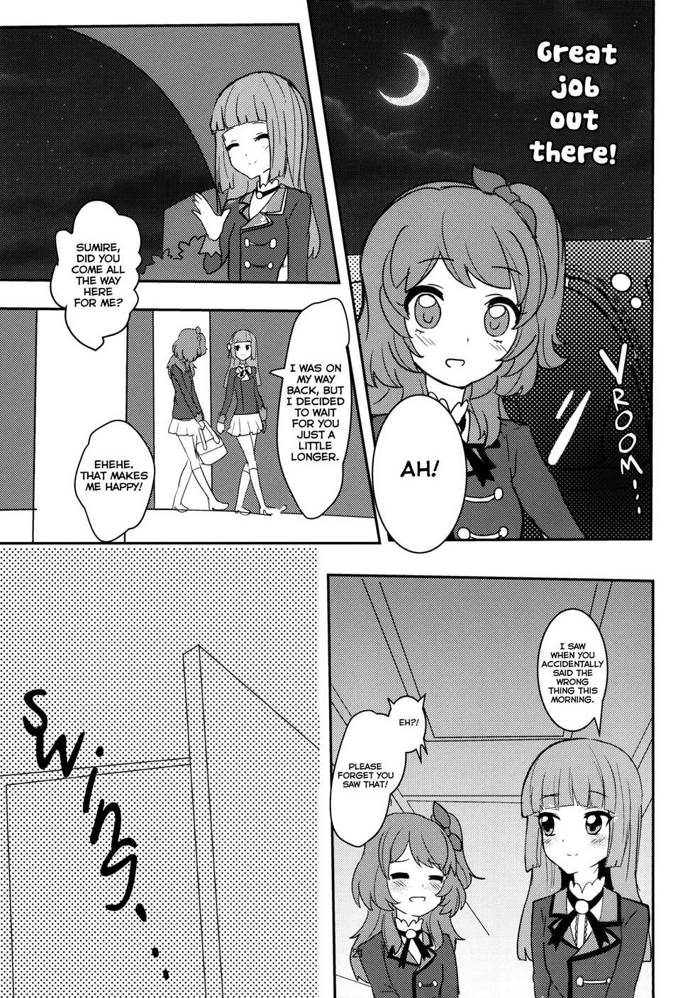 (Geinoujin wa Card ga Inochi! 8) [Ugokuna Yakkyoku (ababari)] Kokoro no Doukasen (Aikatsu!) [English] [Lazy Lily] - Page 21