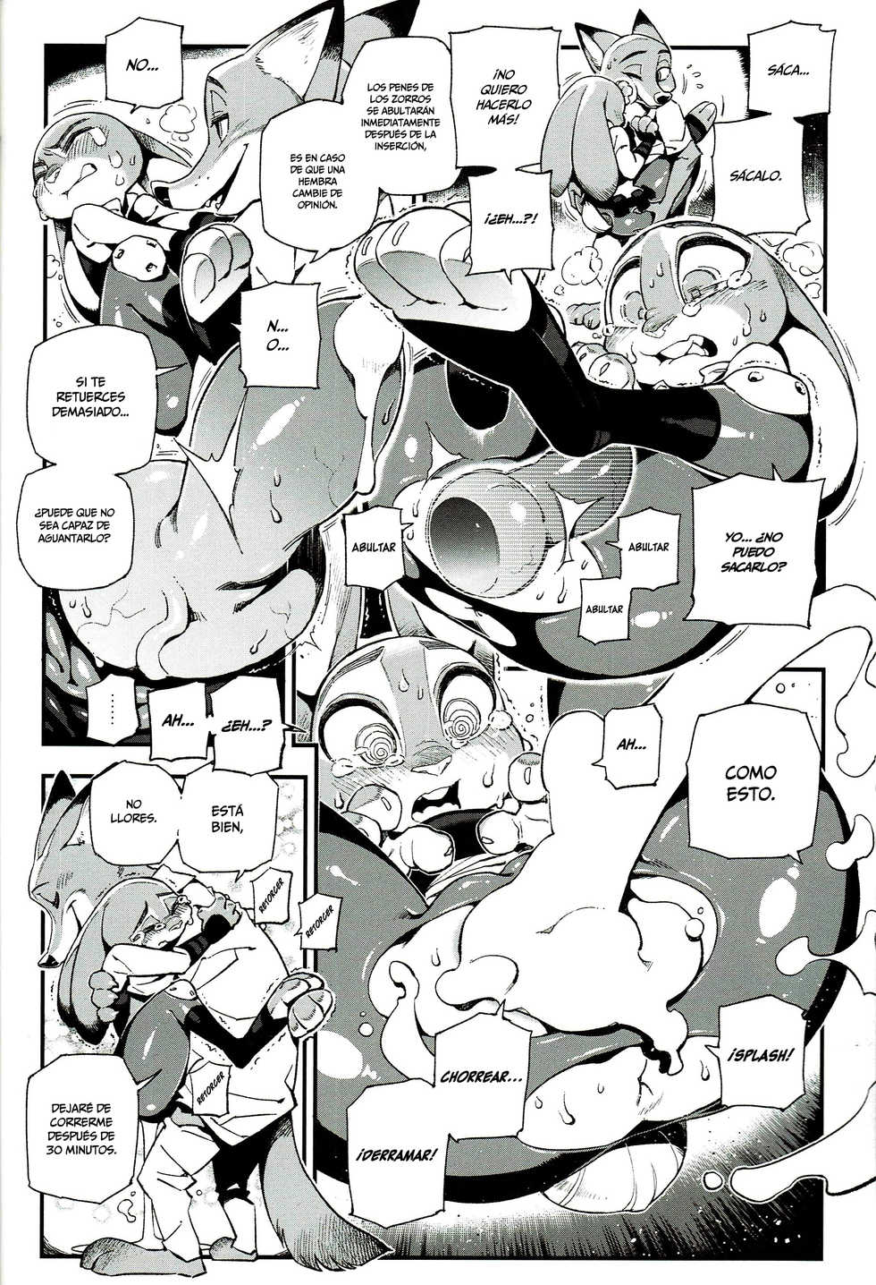 (FF28) [Bear Hand (Ireading) What Does The Fox Say? | ¿Qué dice el zorro? (Zootopia) [Spanish] =Mr.MPD= - Page 10