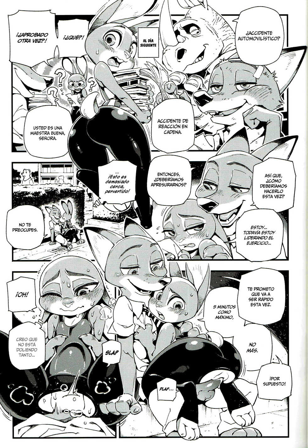 (FF28) [Bear Hand (Ireading) What Does The Fox Say? | ¿Qué dice el zorro? (Zootopia) [Spanish] =Mr.MPD= - Page 11