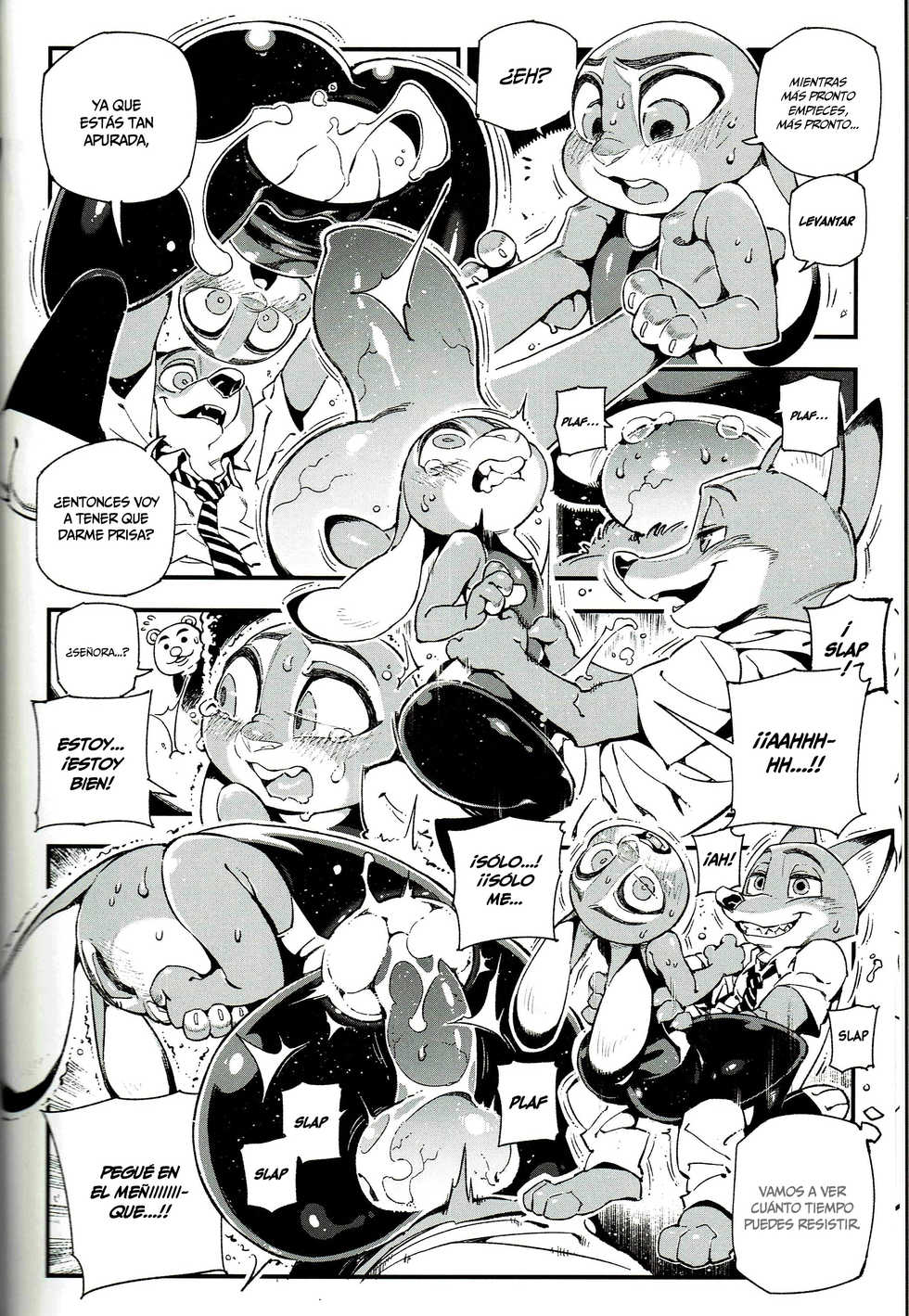 (FF28) [Bear Hand (Ireading) What Does The Fox Say? | ¿Qué dice el zorro? (Zootopia) [Spanish] =Mr.MPD= - Page 12