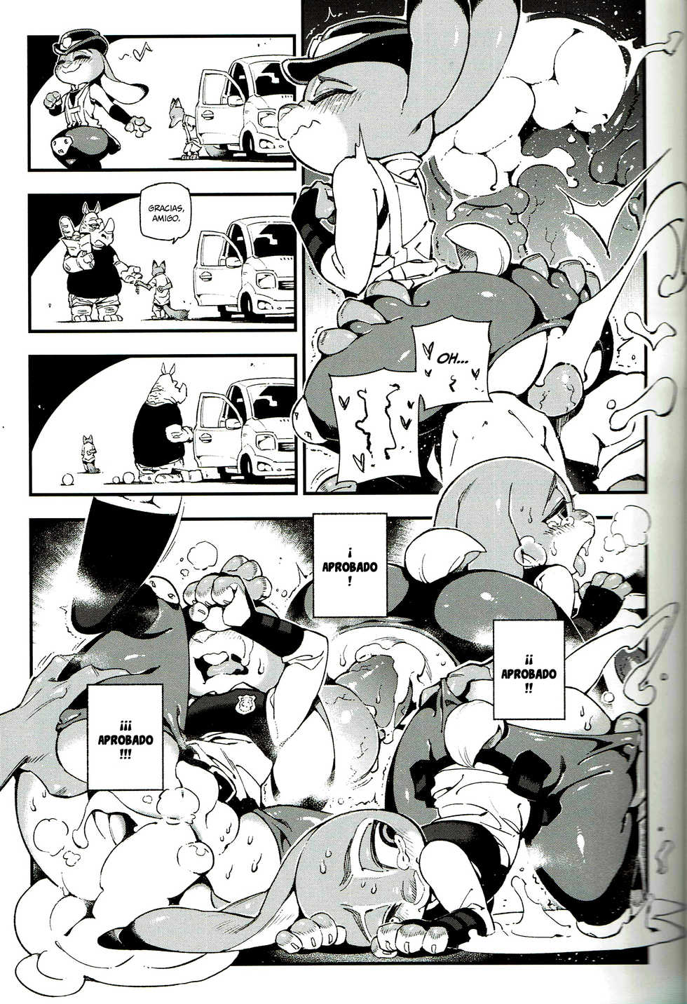 (FF28) [Bear Hand (Ireading) What Does The Fox Say? | ¿Qué dice el zorro? (Zootopia) [Spanish] =Mr.MPD= - Page 15