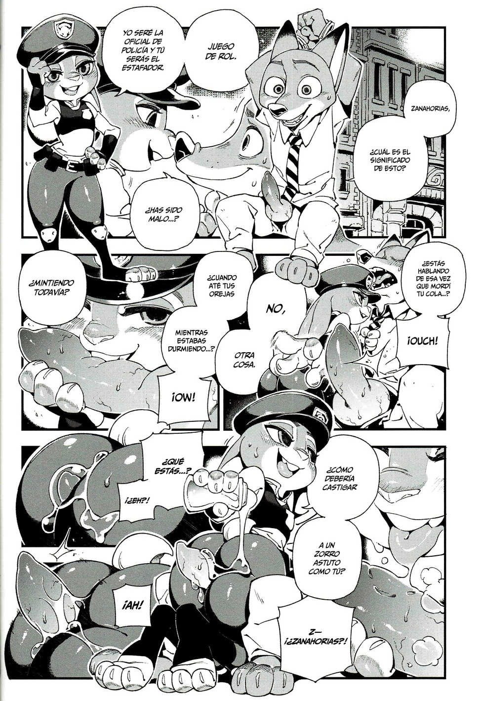 (FF28) [Bear Hand (Ireading) What Does The Fox Say? | ¿Qué dice el zorro? (Zootopia) [Spanish] =Mr.MPD= - Page 18