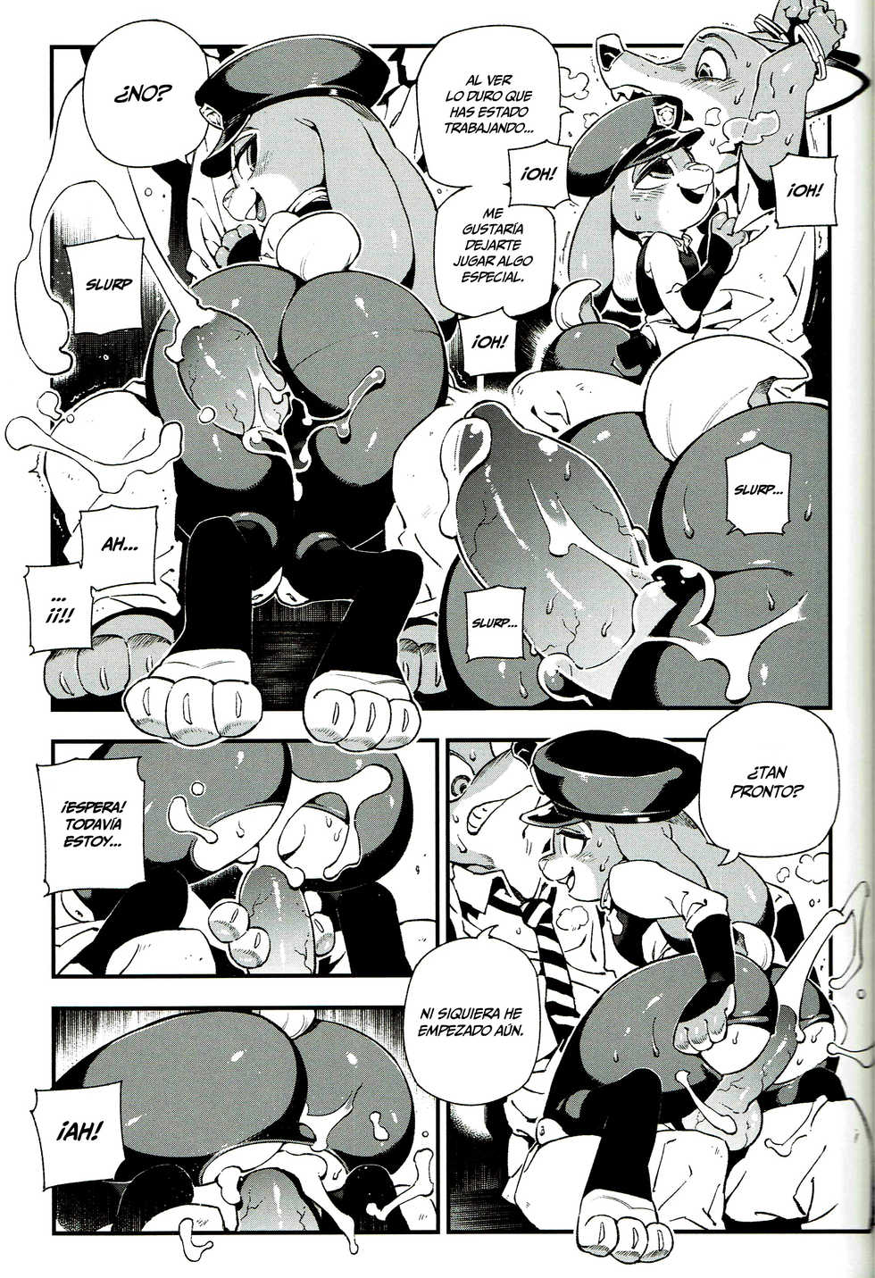 (FF28) [Bear Hand (Ireading) What Does The Fox Say? | ¿Qué dice el zorro? (Zootopia) [Spanish] =Mr.MPD= - Page 19