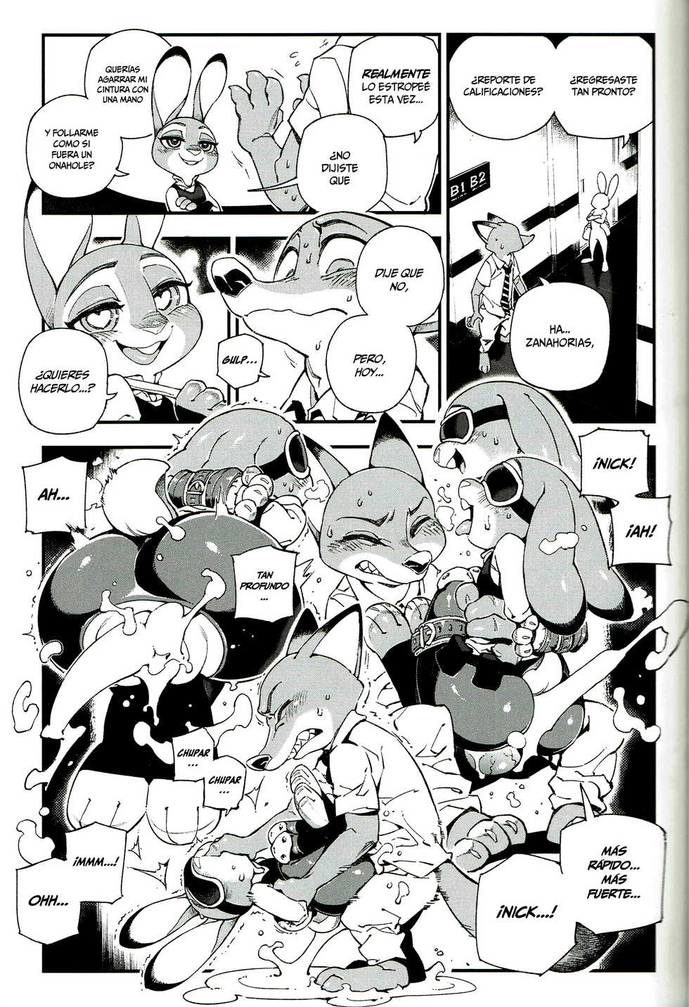 (FF28) [Bear Hand (Ireading) What Does The Fox Say? | ¿Qué dice el zorro? (Zootopia) [Spanish] =Mr.MPD= - Page 21